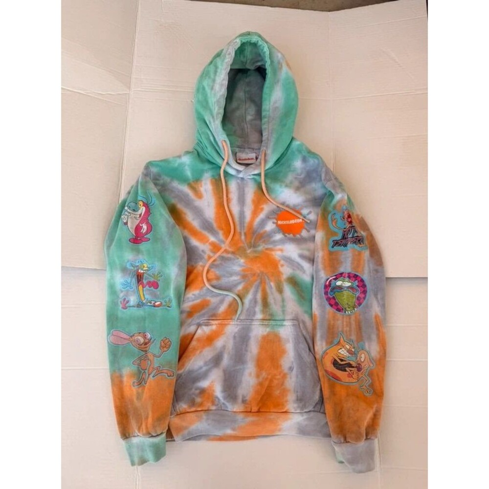 Nickelodeon throwback tie-dye hoodie